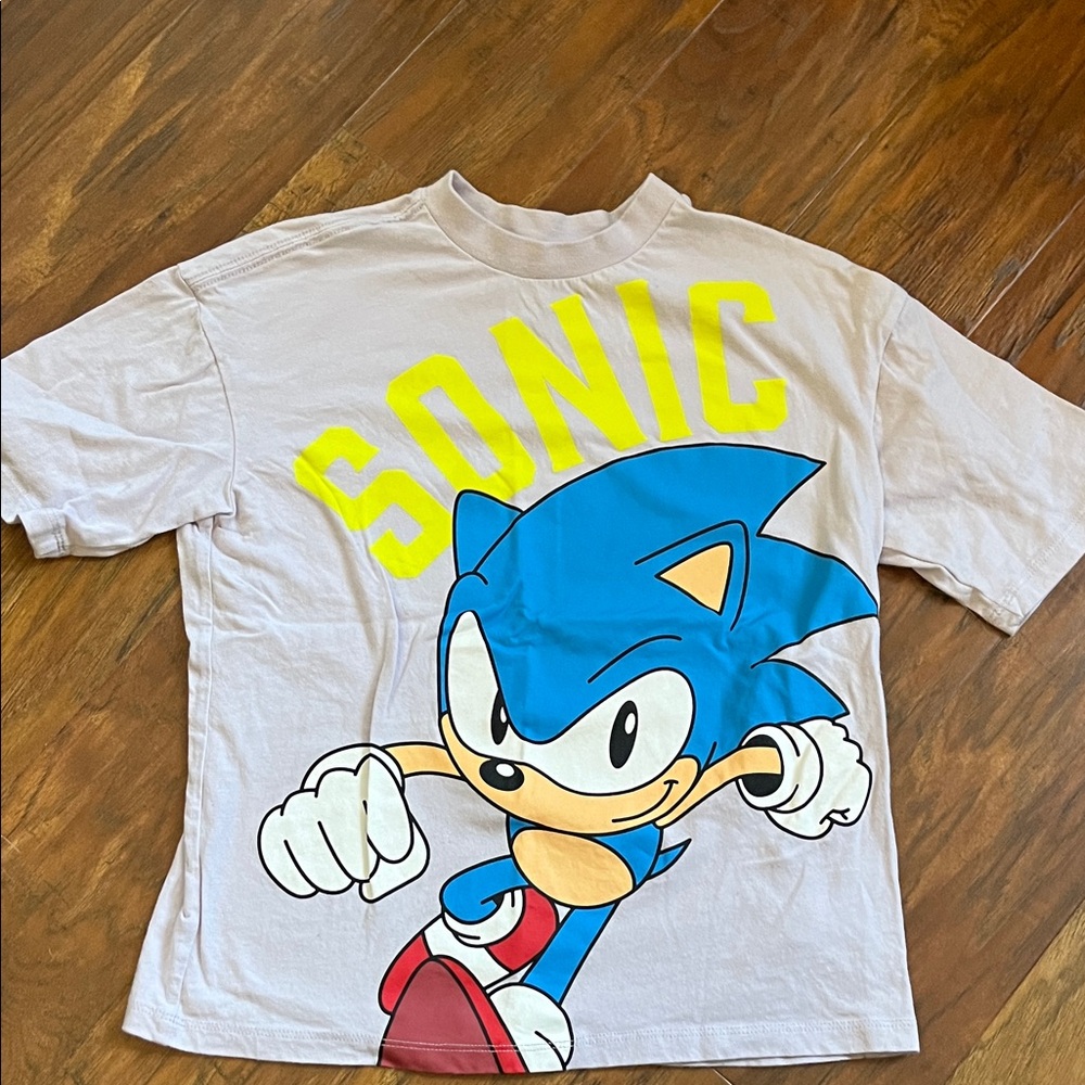 Sonic Kids T-Shirt - Blue and Yellow